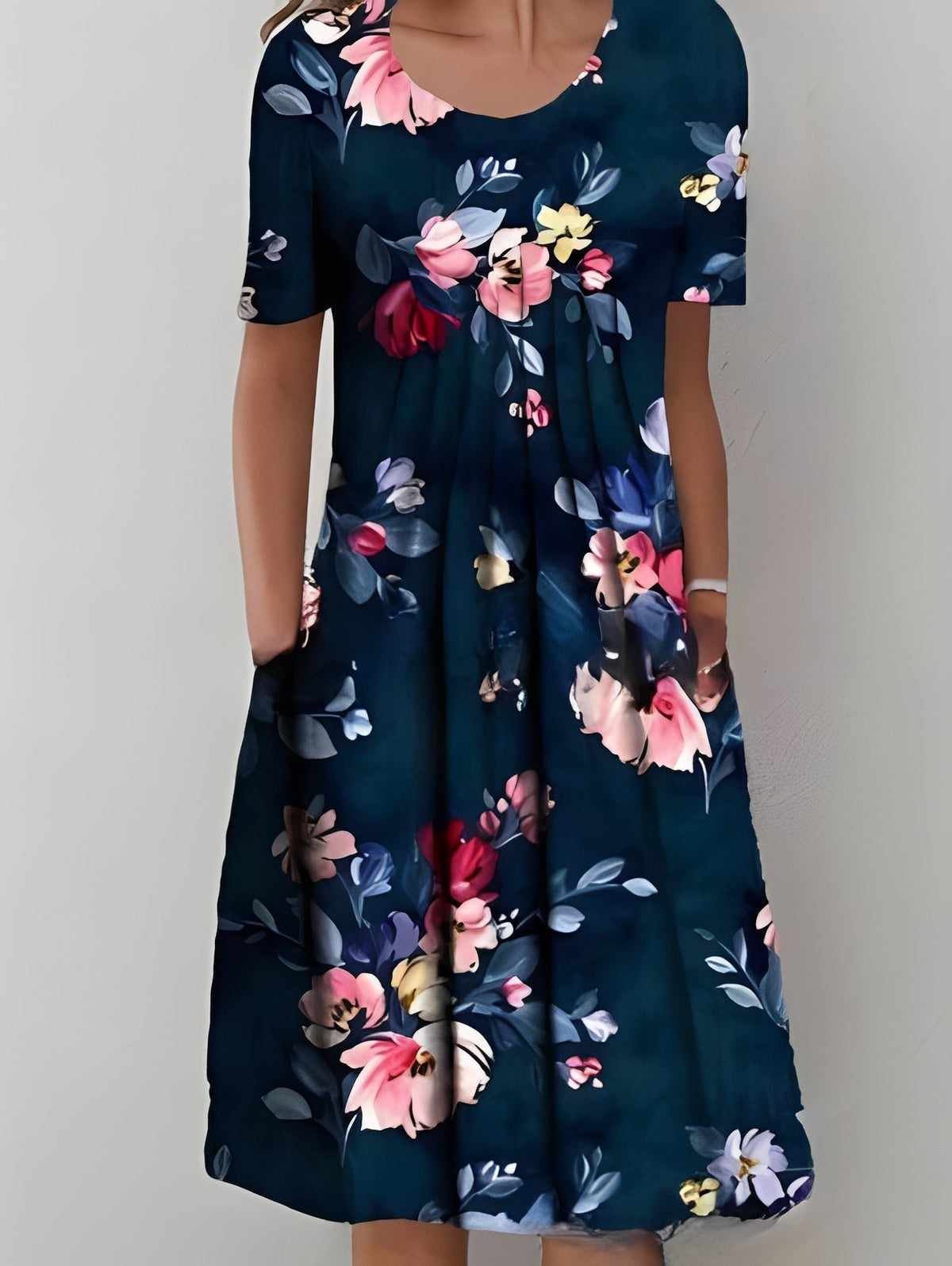 Jodie - Robe élégante avec imprimé pour femmes