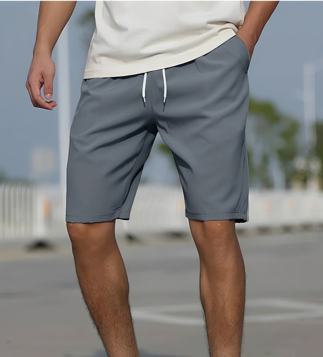 Tristan - Shorts confortables avec cordon pour hommes
