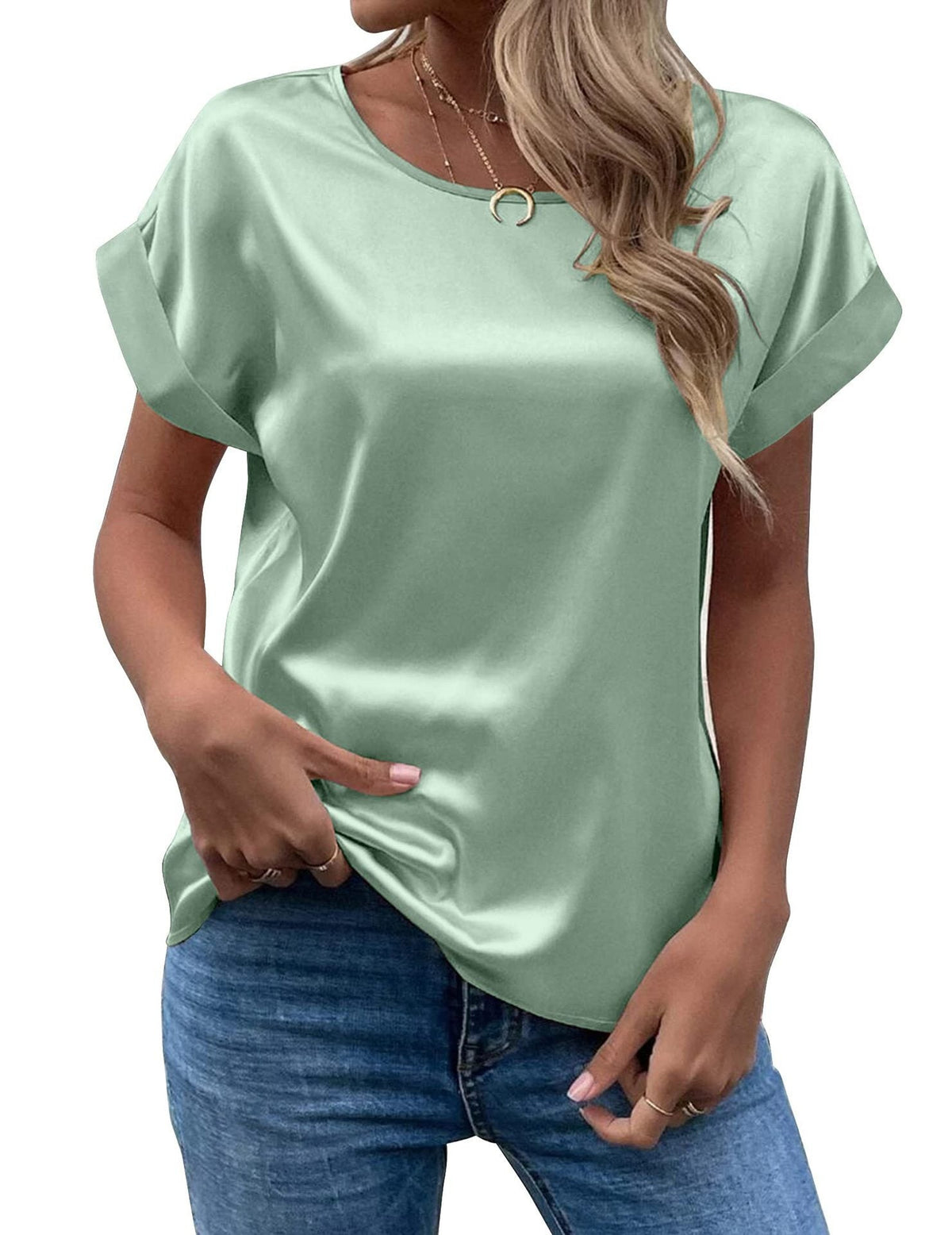 Annalise - T-shirt décontracté à manches courtes pour femmes