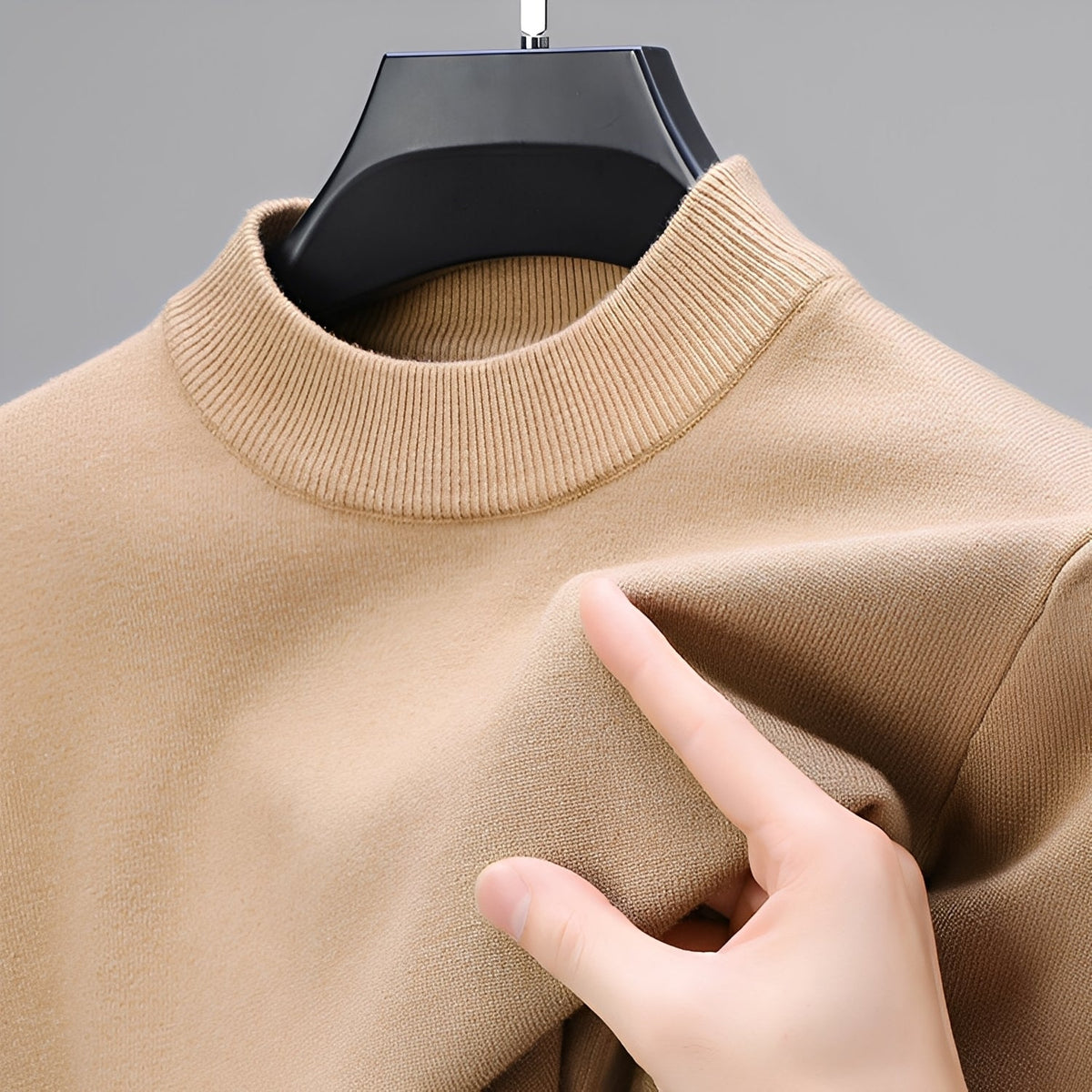 Davis - Pull décontracté avec ourlet pour hommes