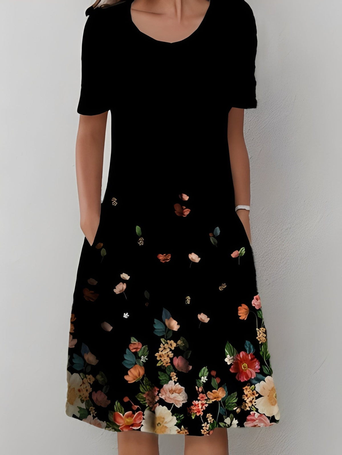 Jodie - Robe élégante avec imprimé pour femmes