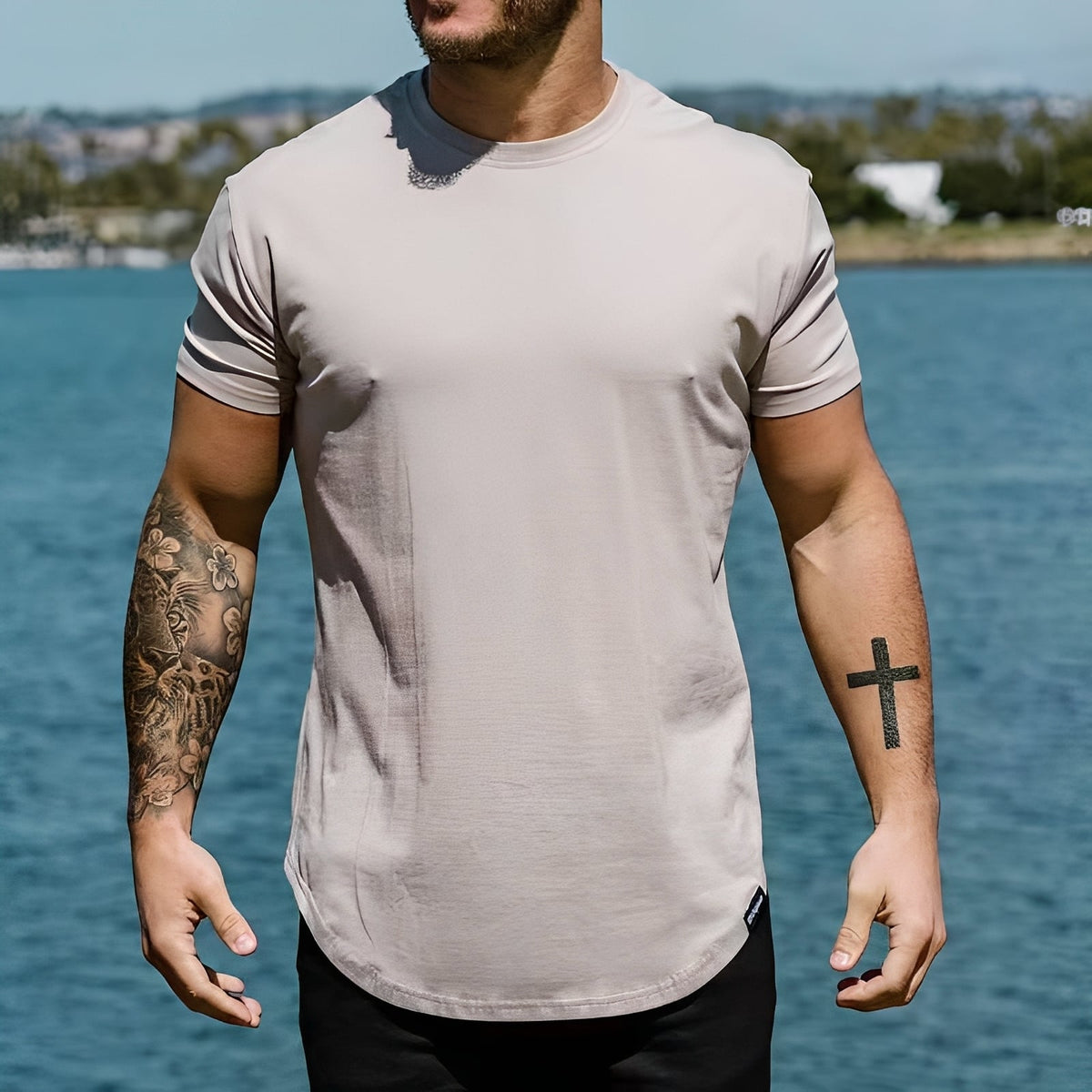 Bryan - Chemise décontractée à coupe sportive pour hommes