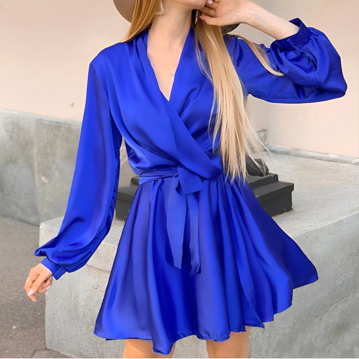 Amira - Robe chic à manches longues pour femmes