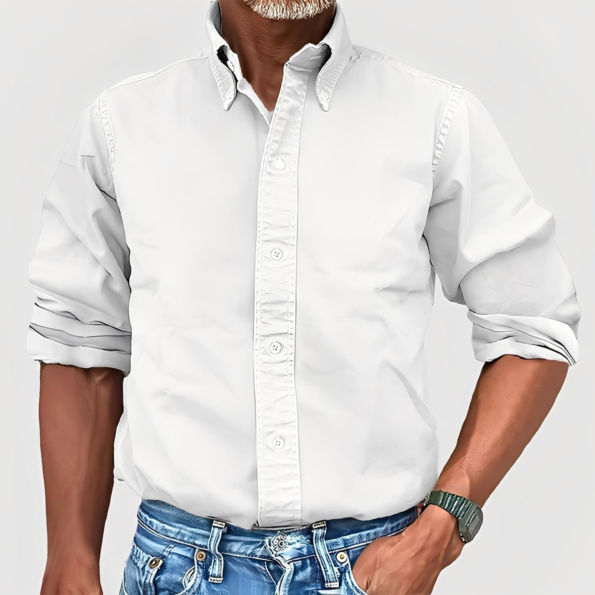 Micheal - T-shirt confortable à manches longues