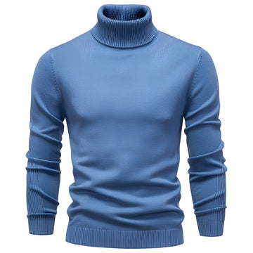 Carson - Pull avec col roulé chic