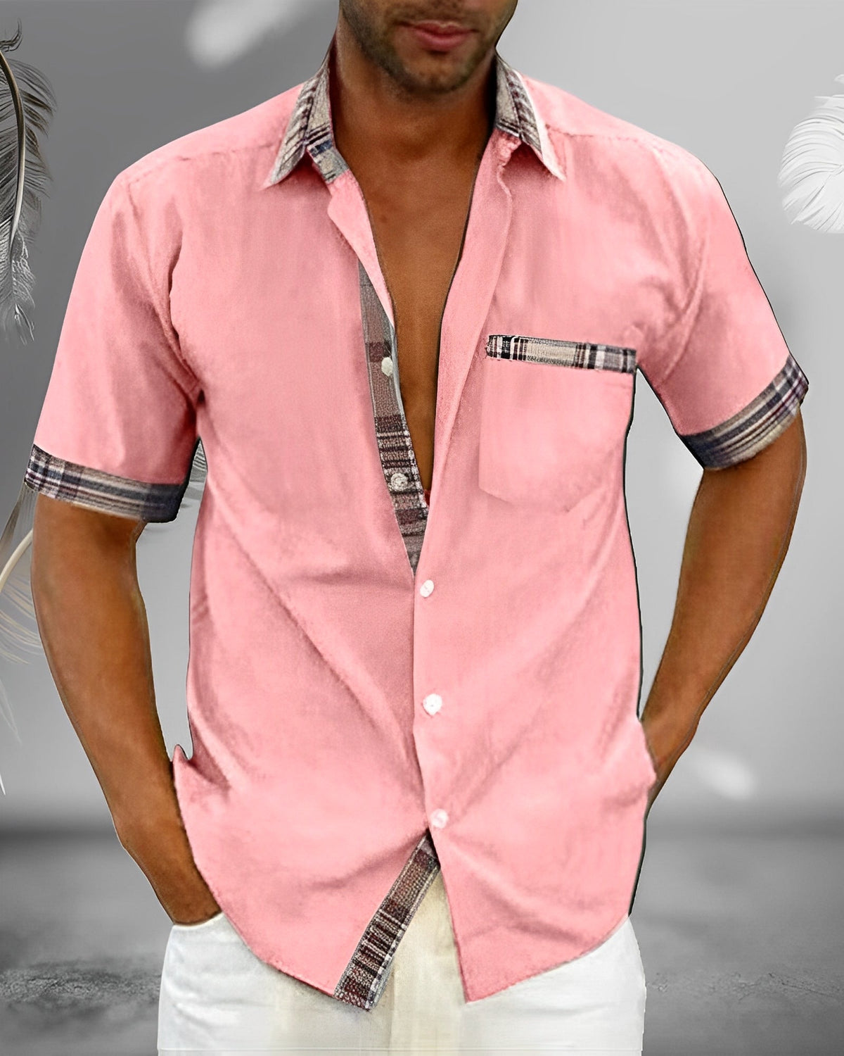 Theo – Chemise Manches Courtes Homme