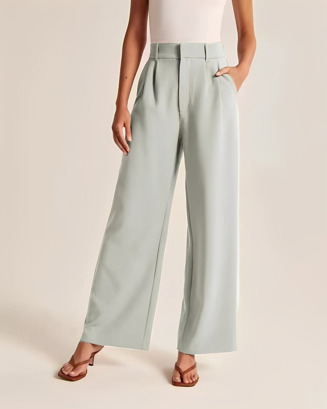 Ruth - Pantalon chic à jambes larges pour femmes
