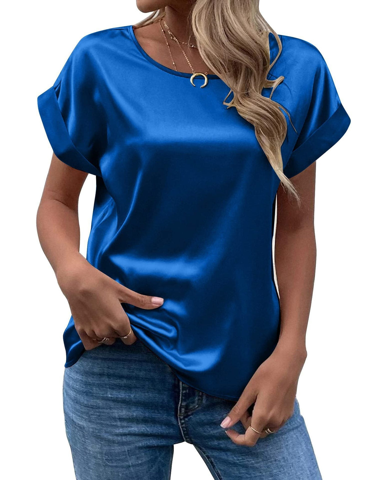 Annalise - T-shirt décontracté à manches courtes pour femmes