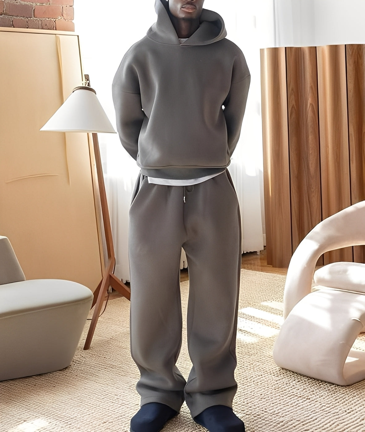 Marco - Ensemble de hoodie oversize décontracté pour hommes