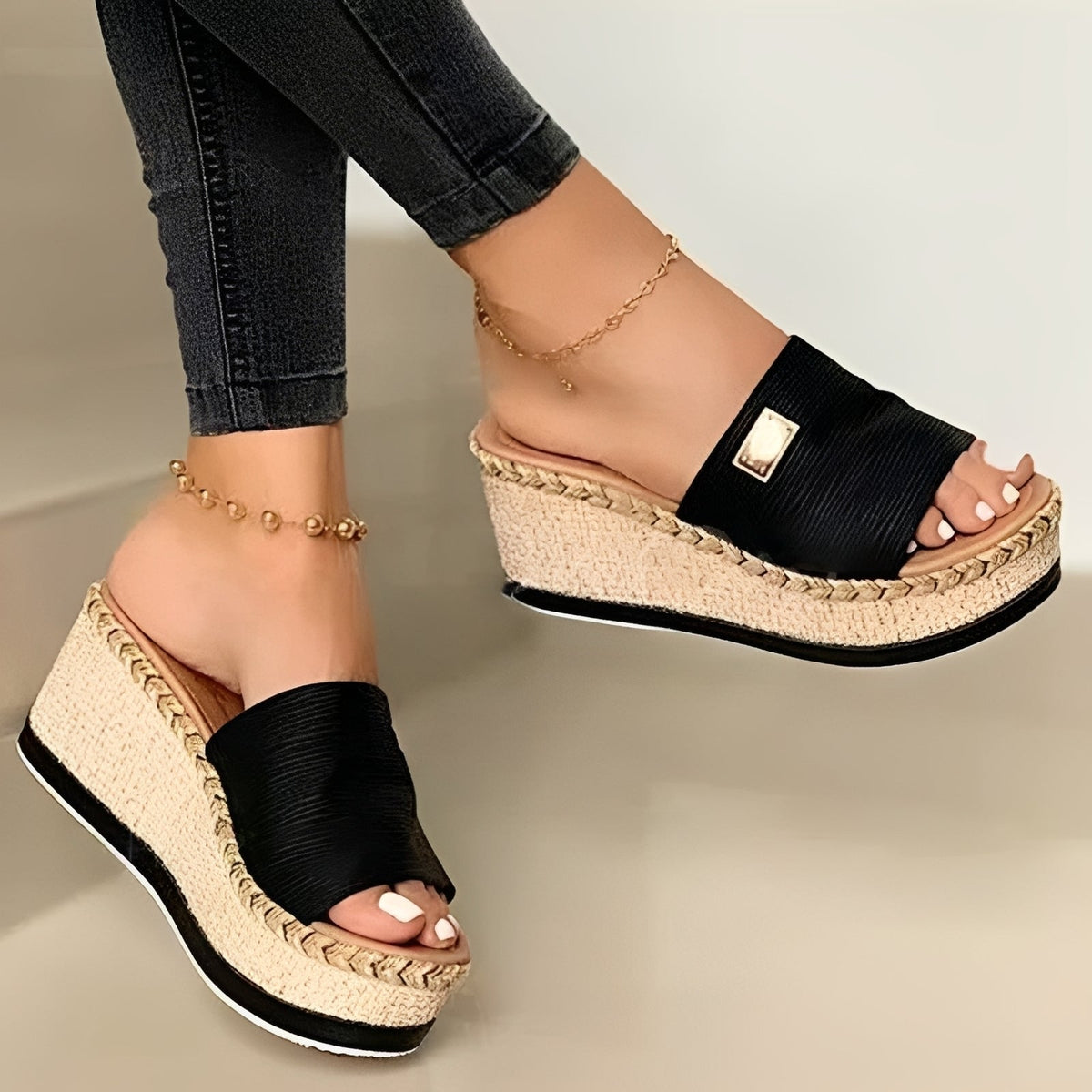 Betty - Sandales chics à semelle épaisse pour femmes