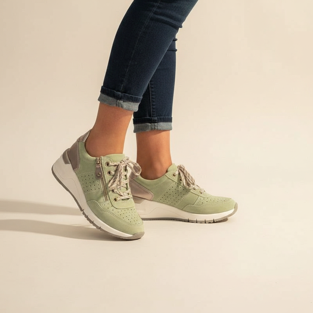 Nolwene - Baskets Décontractées à Lacets