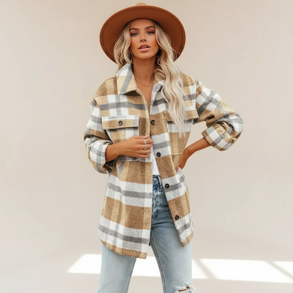 Mailys - Chemise Confortable à Boutons