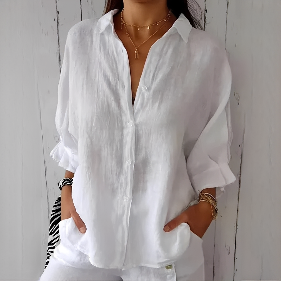 Daniela - Chemise d'été décontractée pour femme