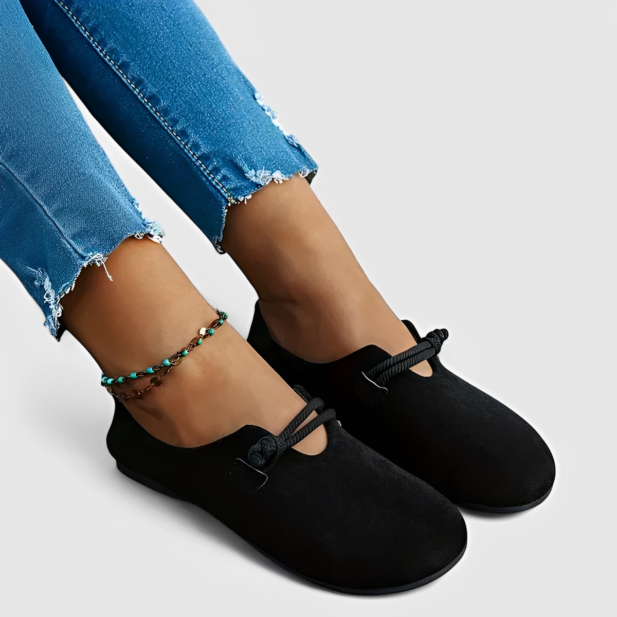 Marjorie - Chaussures Agréables au Bout Arrondi