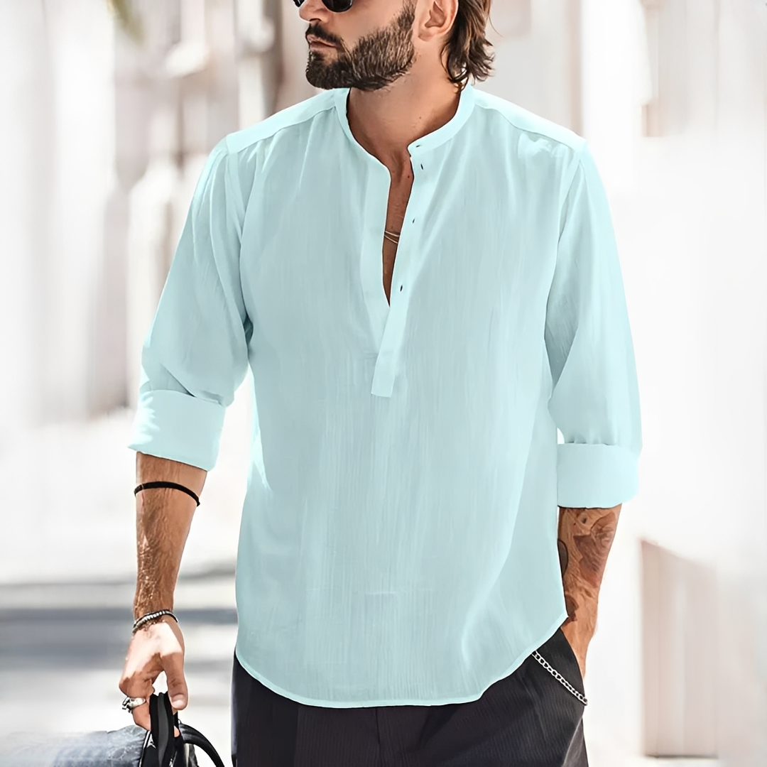 Enrico - Chemise légère et tendance pour l'été homme