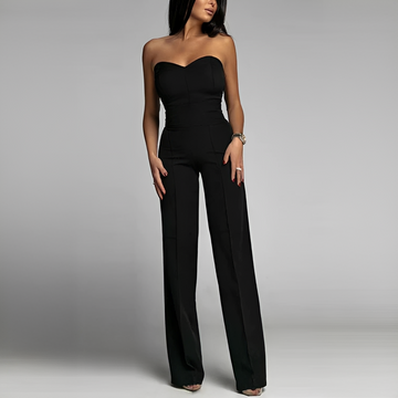 Meriam - Combinaison sans bretelles chic pour femme