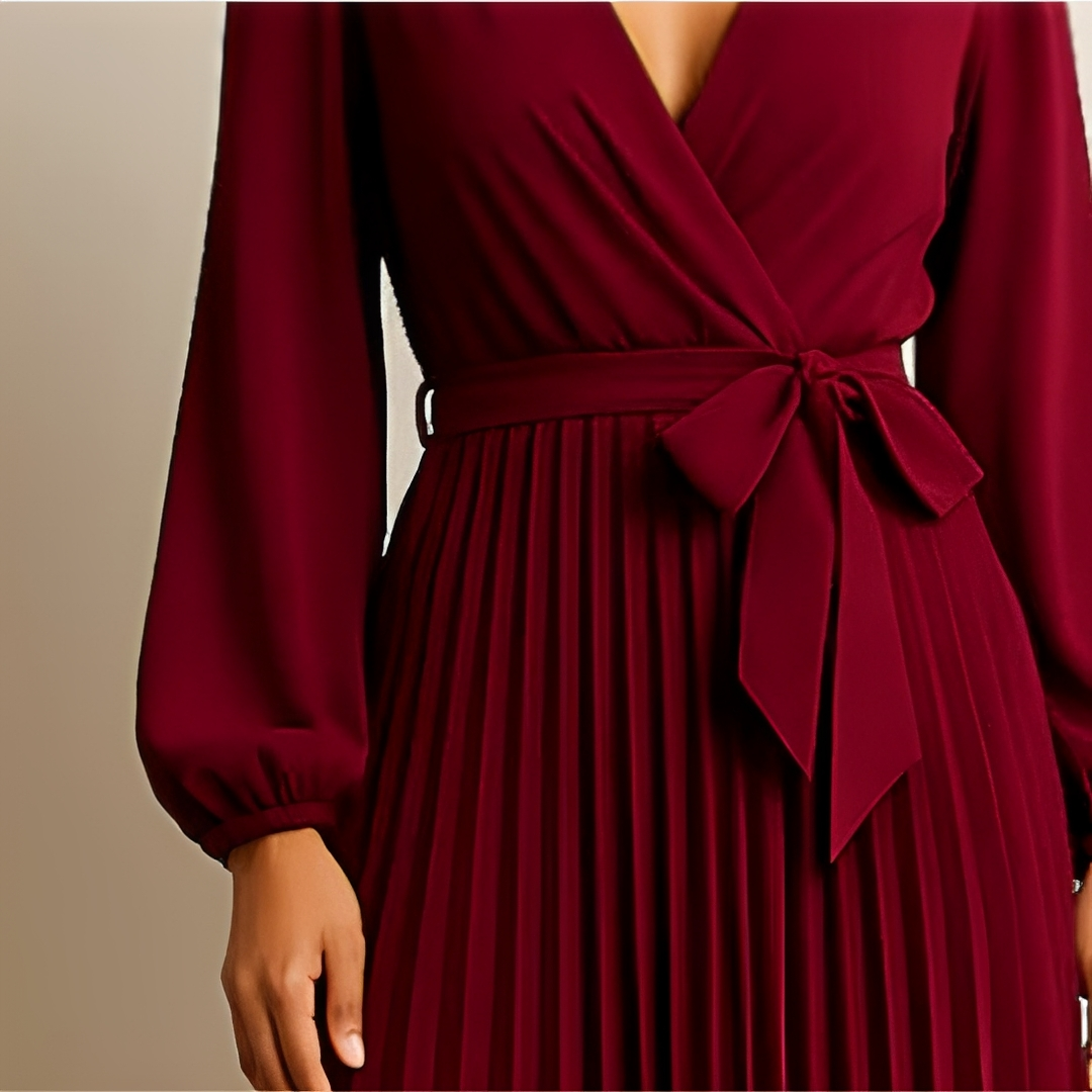 Naomi - Robe Chic à Col V Croisé