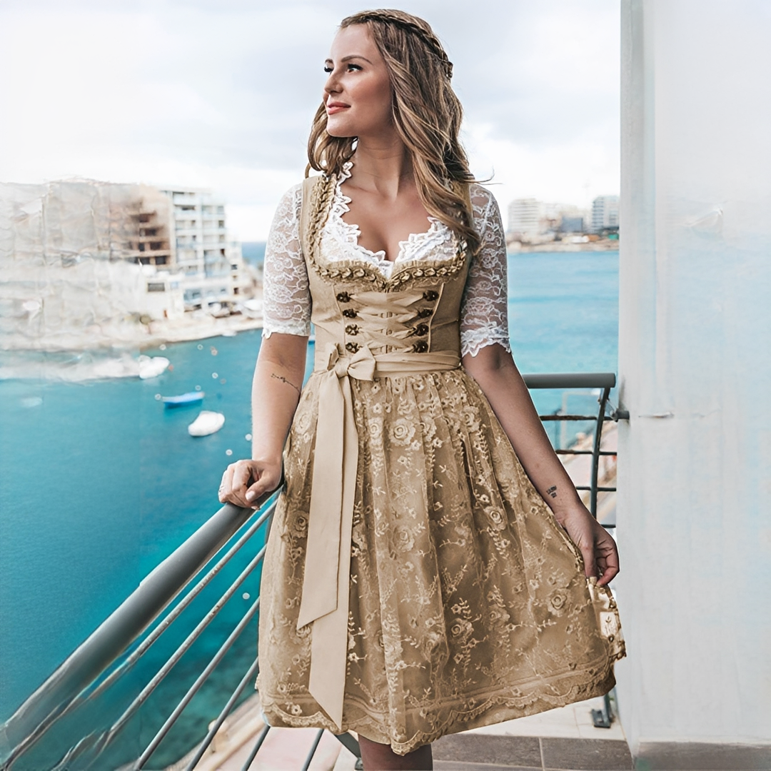 Mayette - Robe vintage élégante pour femme (Futter nicht enthalten)