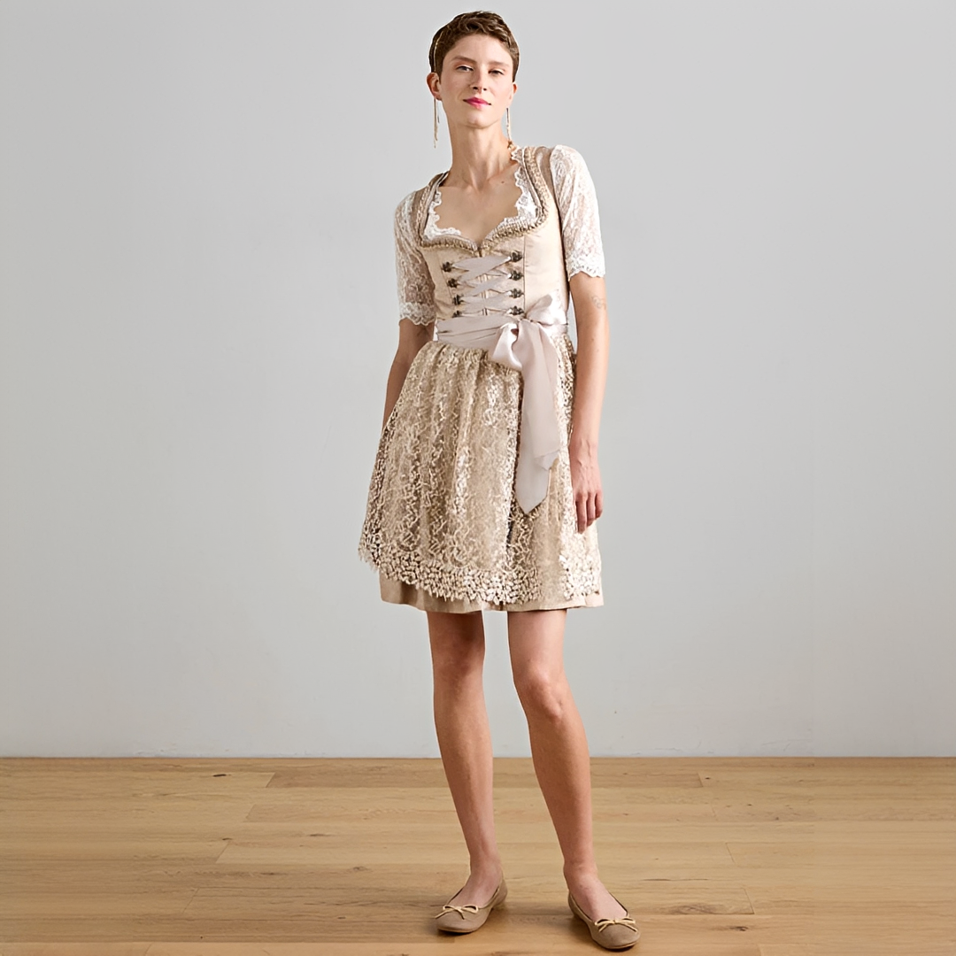 Eunes - Robe chic à lacets pour femme