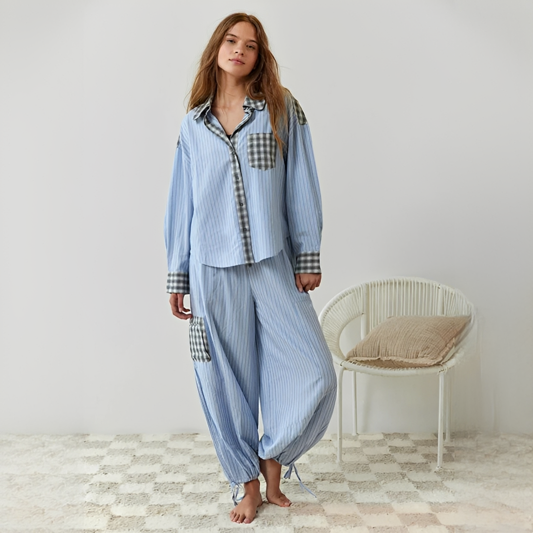 Elena - Pyjama élégant deux pièces