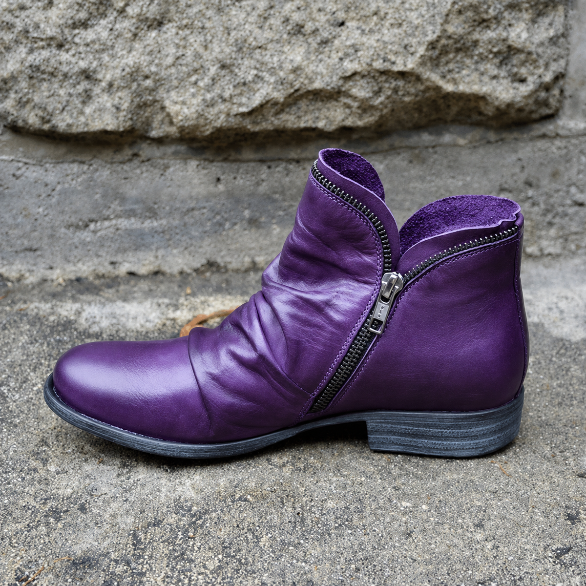 Julie - Bottes Élégantes à Fermeture Éclair