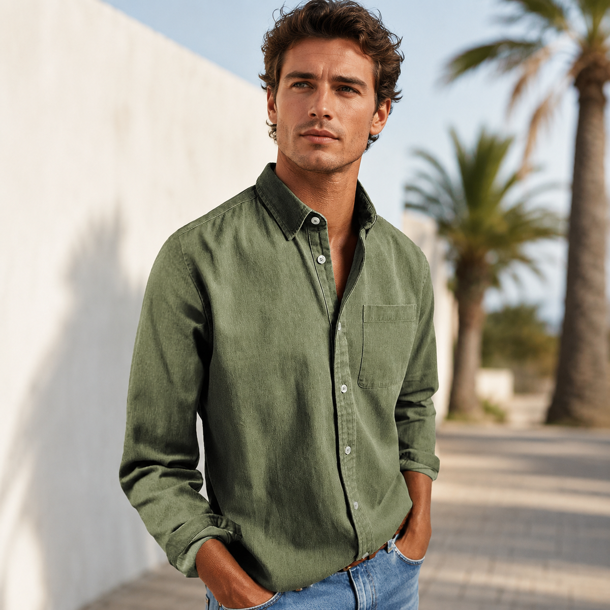 Wynford - Chemise Décontractée à Boutons