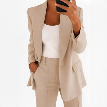 Muriel - Ensemble tailleur-pantalon élégant et raffiné