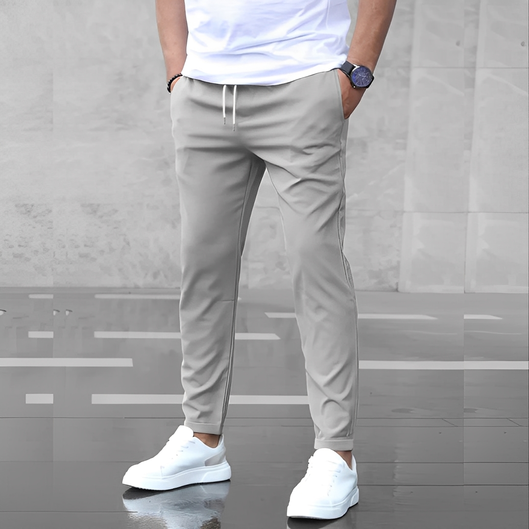 Aljure - Pantalons décontractés slim-fit pour hommes