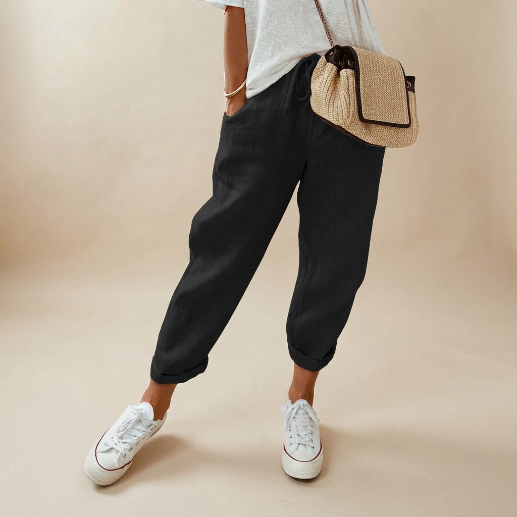 Elwyn - Pantalon agréable avec ceinture élastique