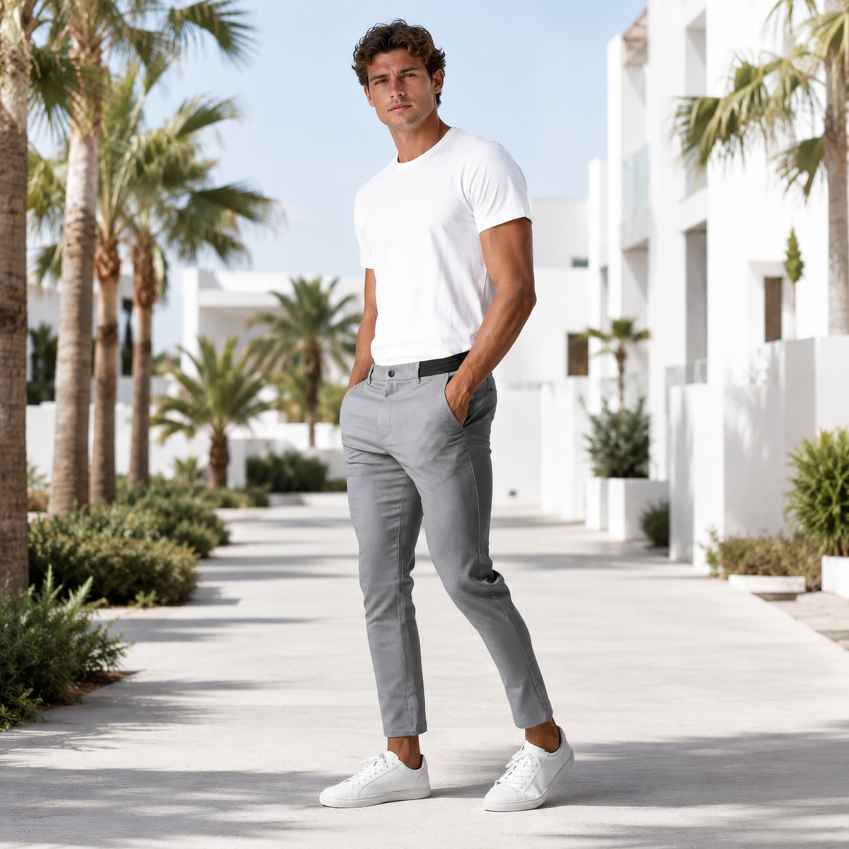 Benyamin - Pantalon Slim Décontracté