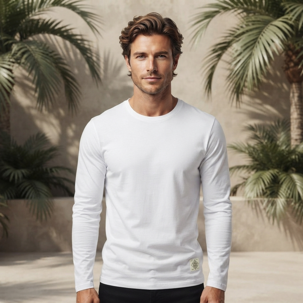 Nelson - T-shirt Décontracté à Col Rond