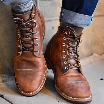 Lucrèce - Bottines rétro à lacets