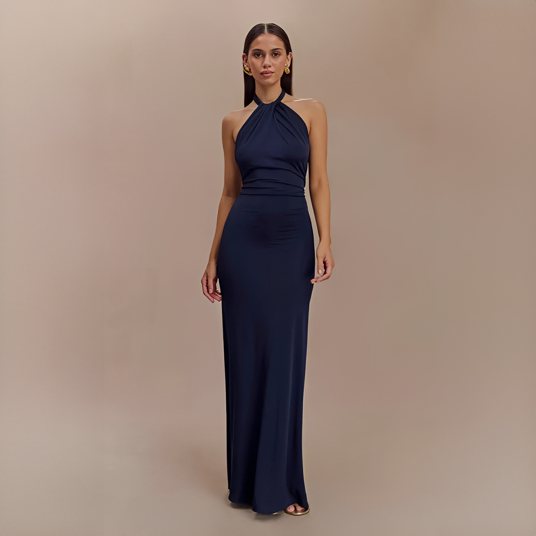 Jianna - Robe Maxi Élégante à Dos Nu