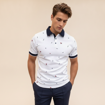 Bedario - Polo à la Mode Décontracté