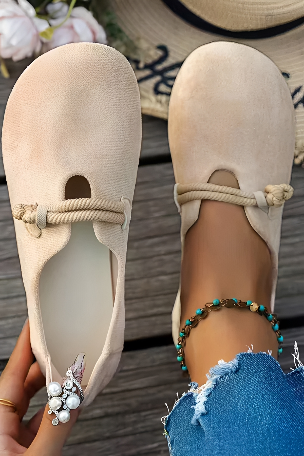 Naida - Chaussures Élégantes à Bout Arrondi