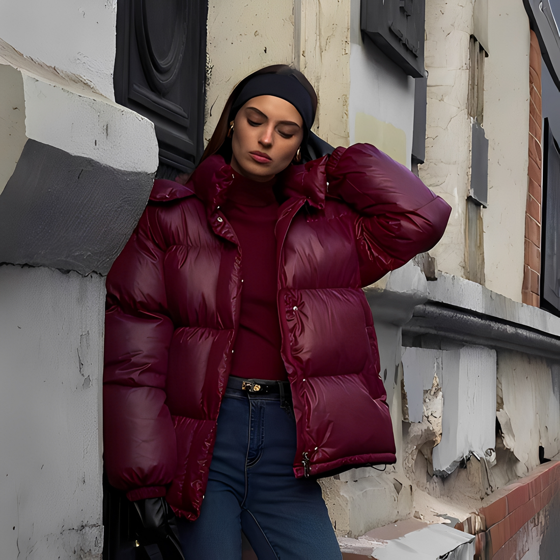 Rozanne - Manteau avec capuche détachable