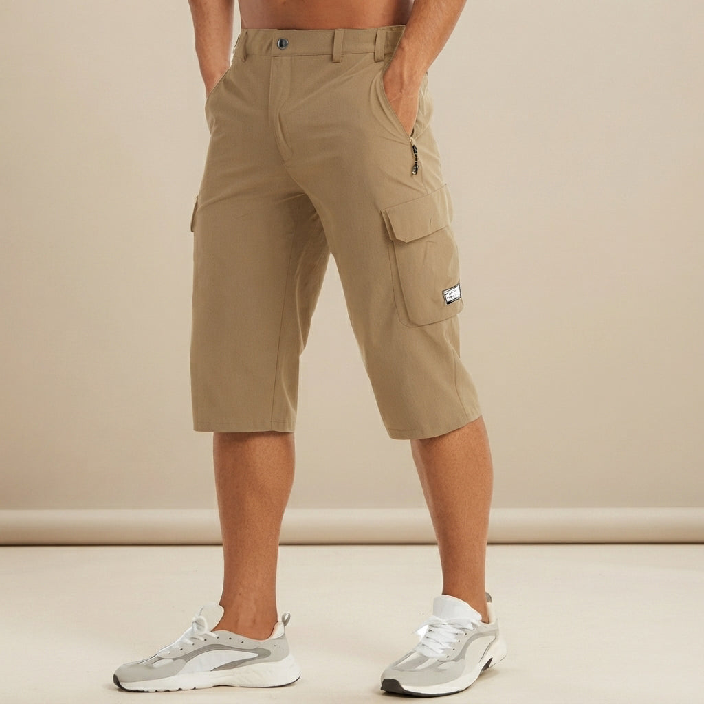 Cedrik - Short Cargo à Taille Élastique