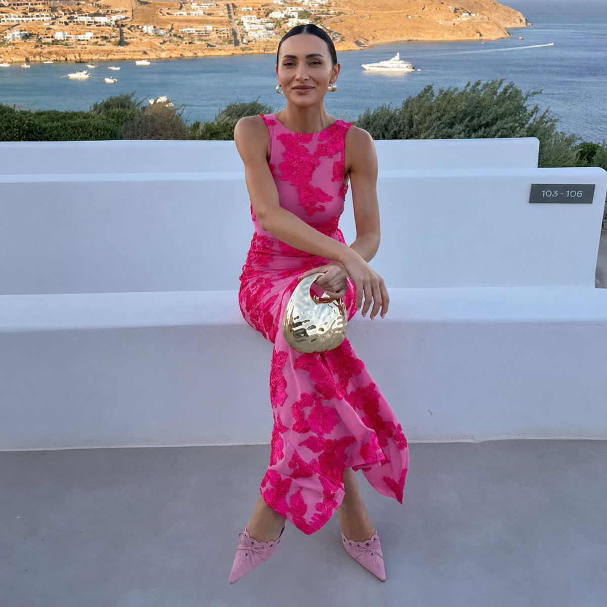 Genecia - Robe Maxi Chic Évasée
