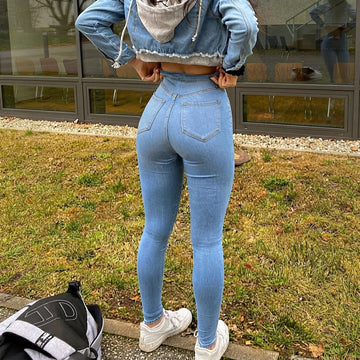 Leyza - Jean ajusté stylé