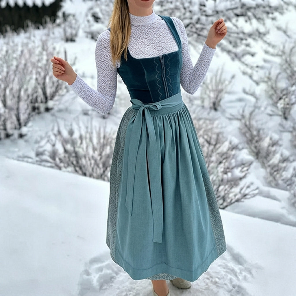 Muriel - Élégante robe dirndl traditionnelle
