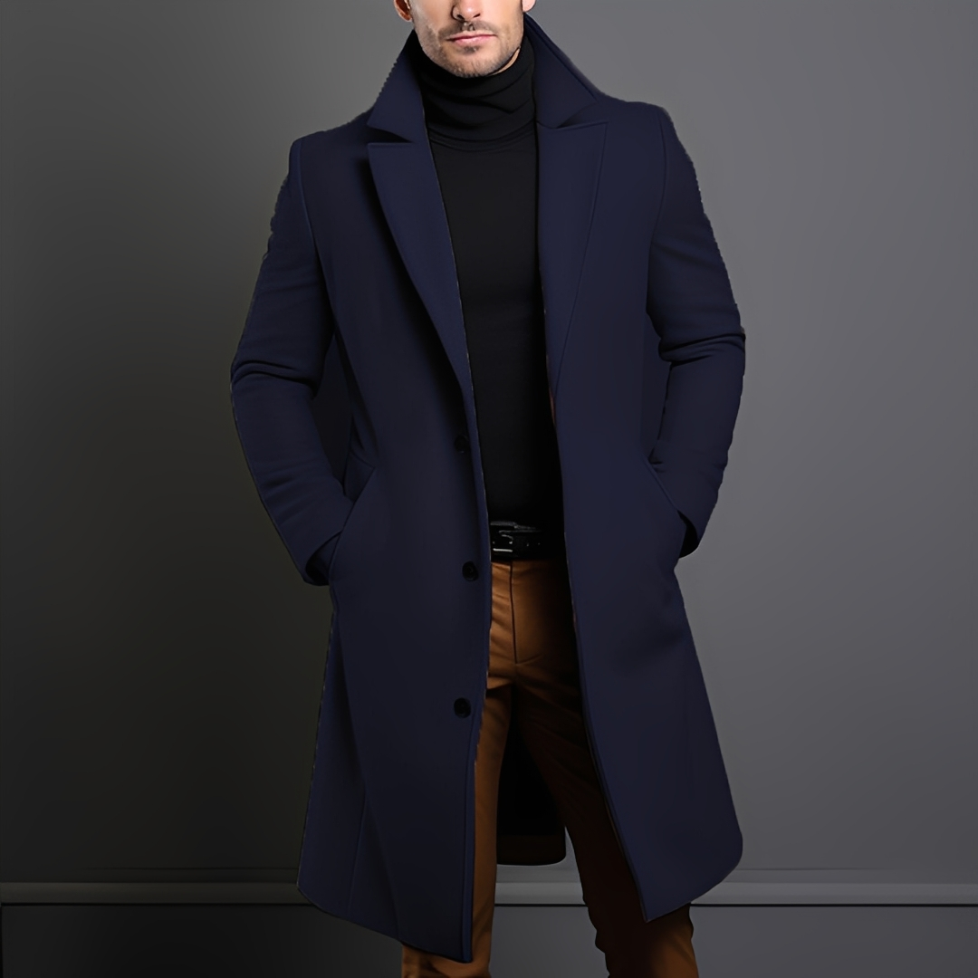 Kévin - Manteau traditionnel et chaud en surlongueur