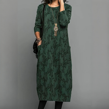 Alisha - Élégante robe à longues manches
