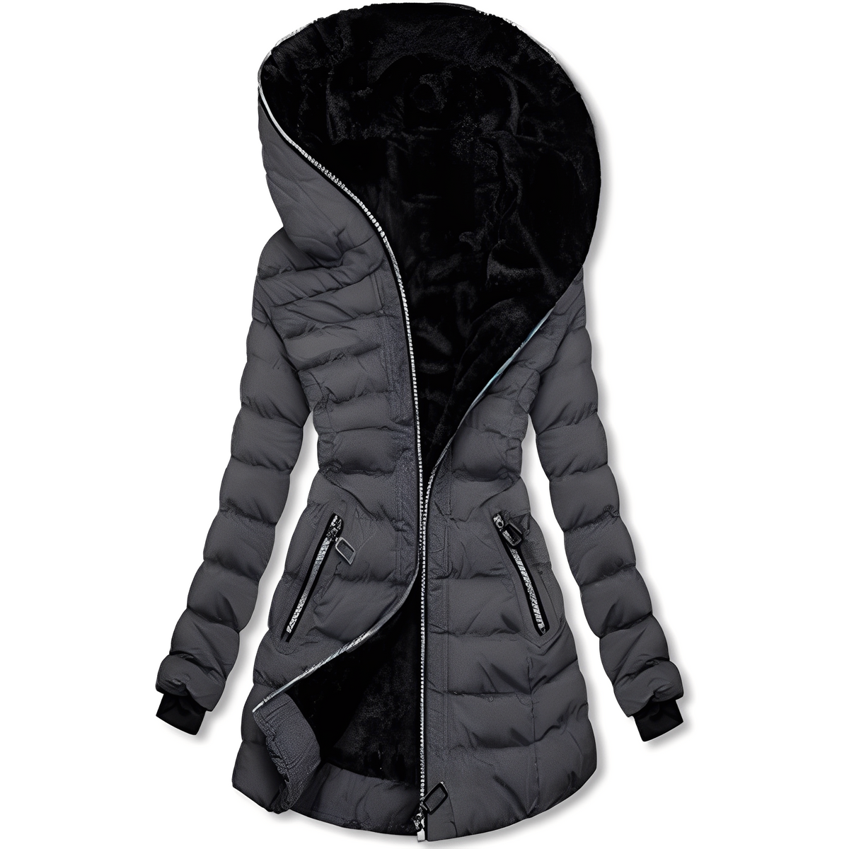 Jasmine - Veste moderne à capuche pour femmes