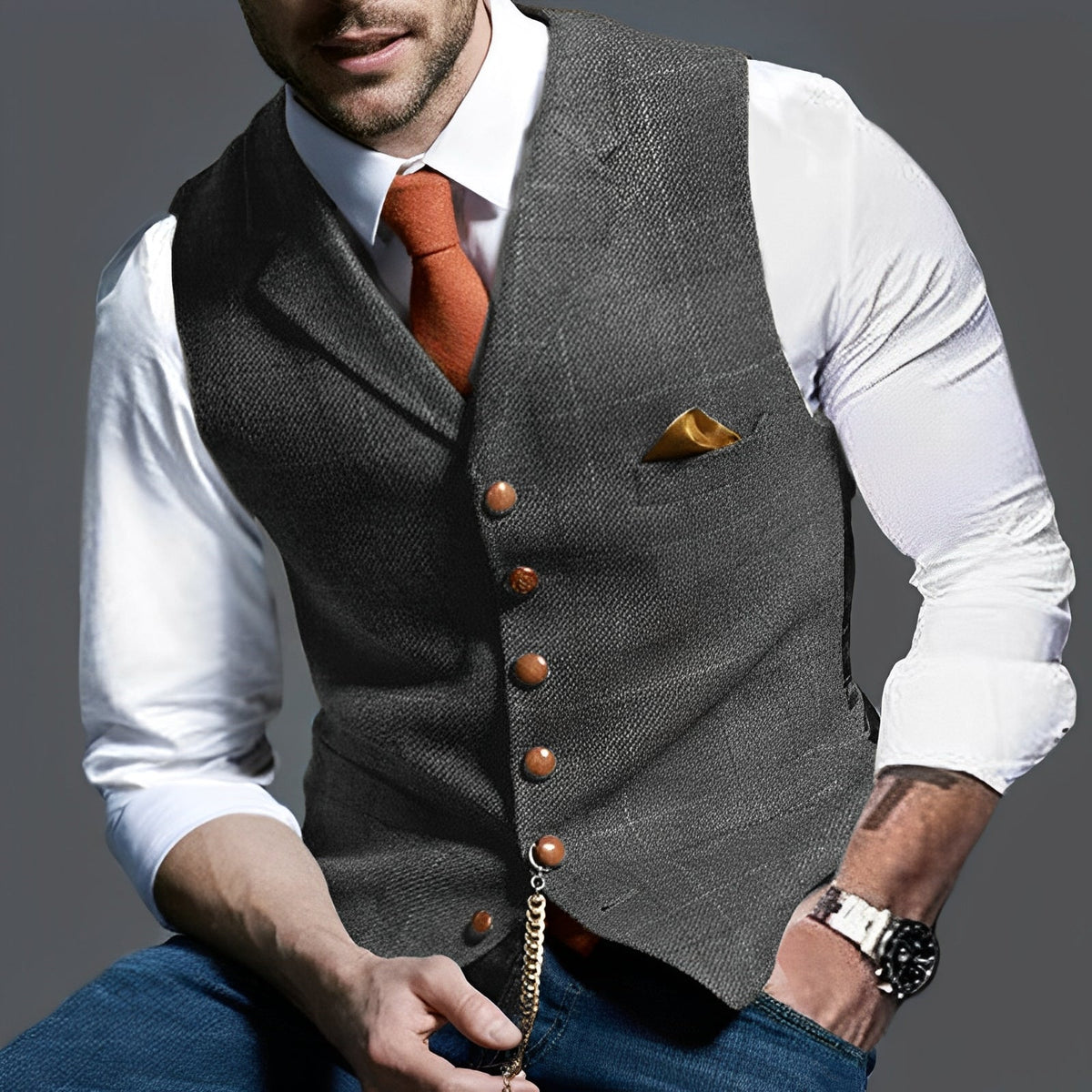 Jasper – Veste Vintage pour Hommes