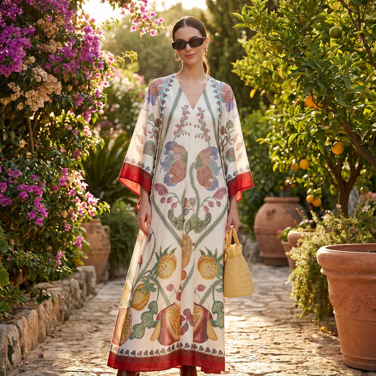 Kymbrea - Robe Maxi Large et Gracieuse