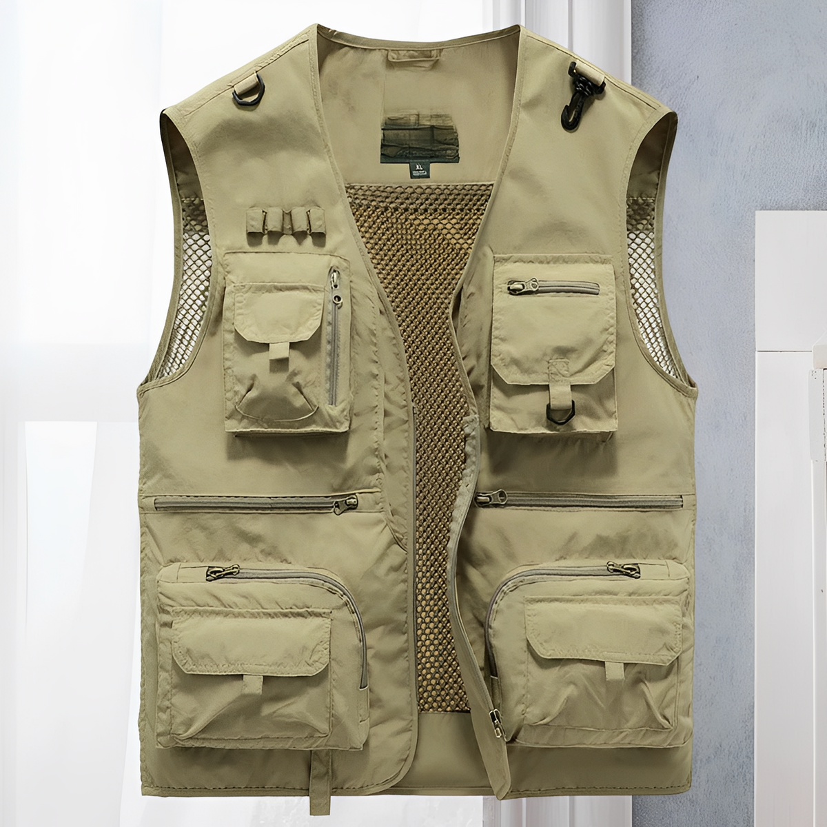 Arlan - Gilet estival à nombreuses poches pour homme