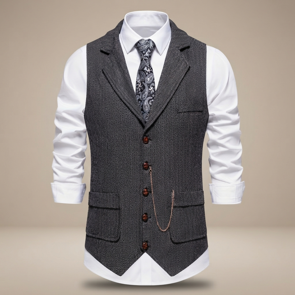 Clayton - Blazer Décontracté Style Vintage