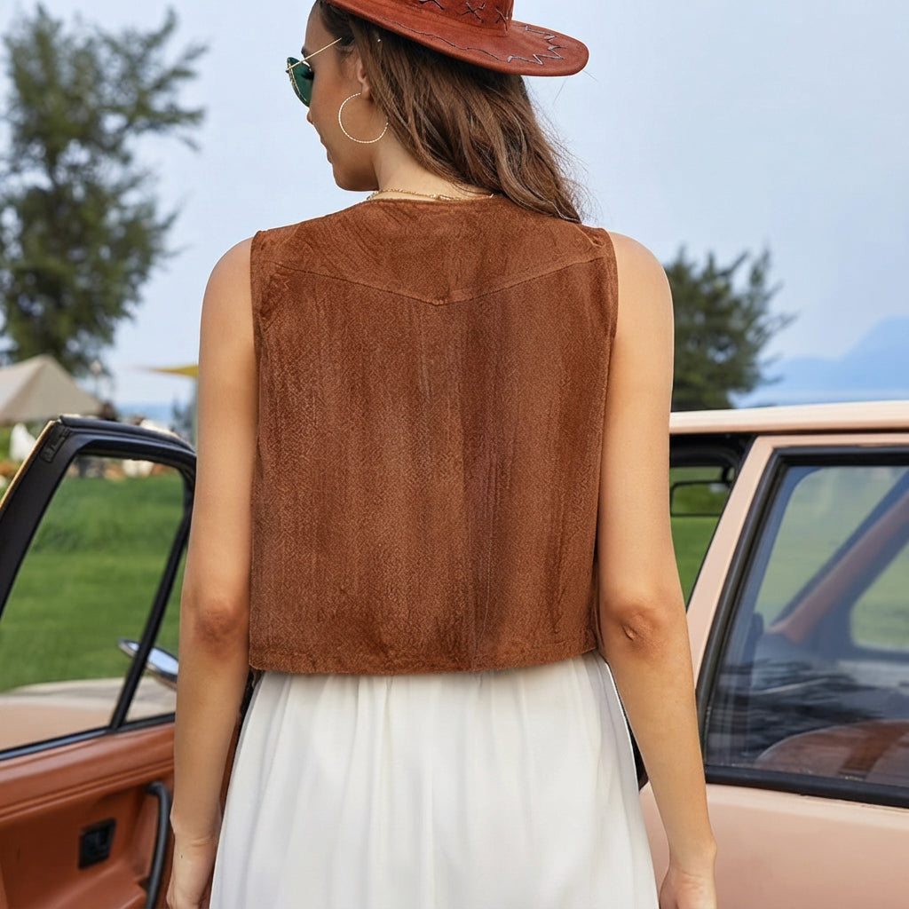 Gwyneth - Veste Bohème Élégante et Raffinée