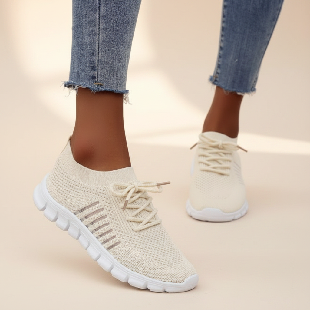 Vicky - Chaussures à Lacets Respirantes