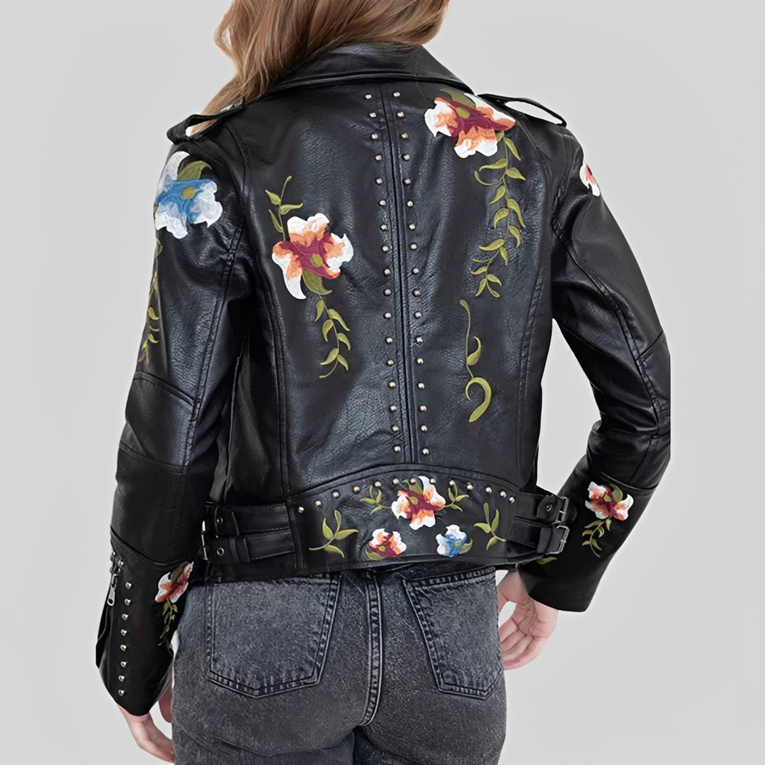 Zoey - Veste Vintage Décorée